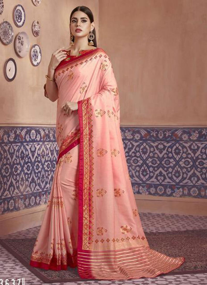 Silk Touch Vol 3 Dola Silk Fancy Print Stylish Look Wholesale Sarees Collection 3631-3640